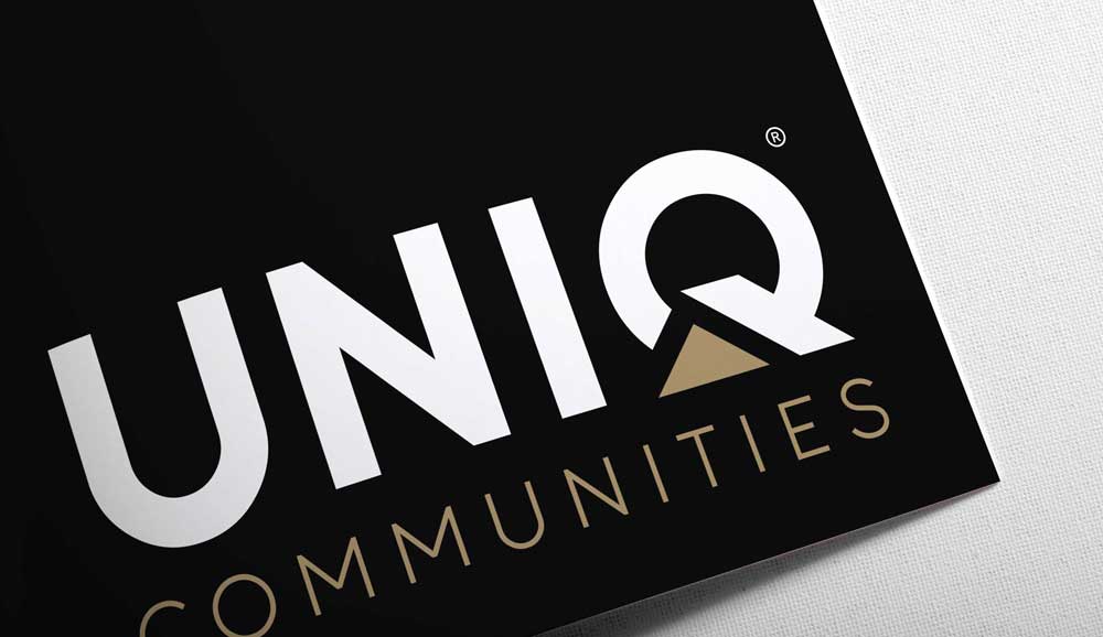 uniq communities logo design